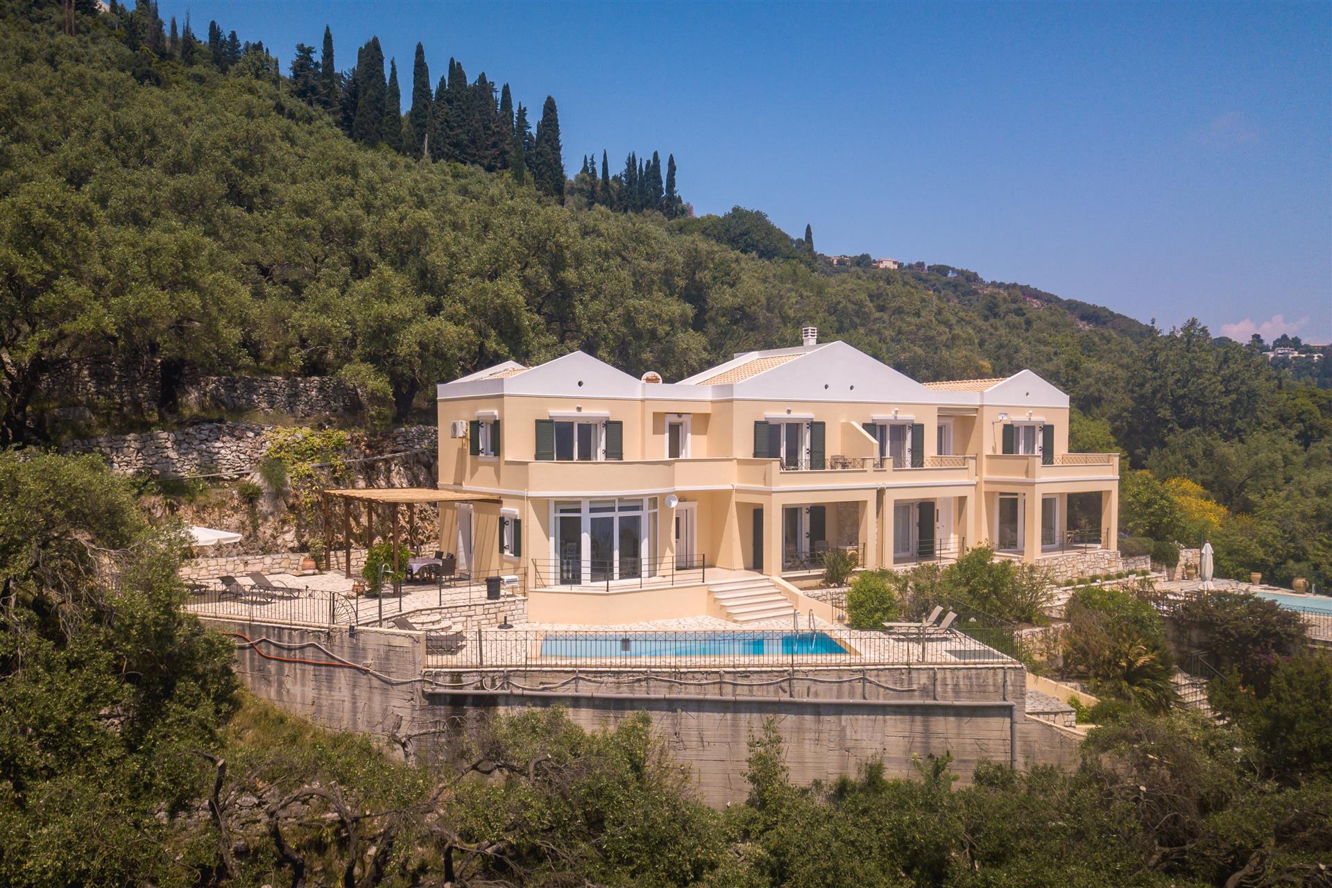 3 Schlafzimmer Immobilie zum Verkauf, Agni, Nordost-Korfu mit unglaublichem Meerblick