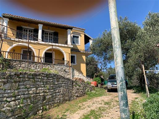 Amazing potential with views in Sinies, North East Corfu