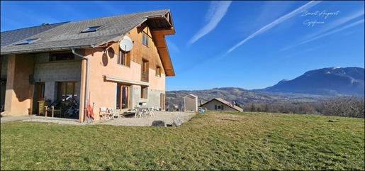 Dpt Haute Savoie (74), for sale Les Ollieres semi-detached house 5P of 156 m² in a quiet area with 