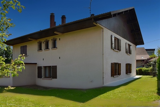 Dpt Haute Savoie (74), for sale Cornier house of 160 m², with workshop and attic, on 1082 m² of te
