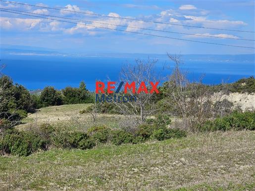 Grundstück mit Panoramablick über den Golf von Toroneos in Hanioti, Chalkidiki!