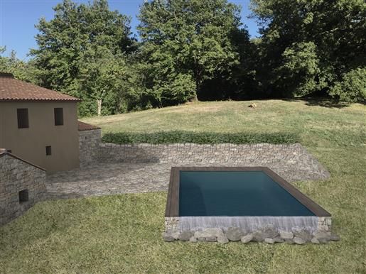 Tuscany country home  to be renovate in Valdorcia , with land about 2Ha
