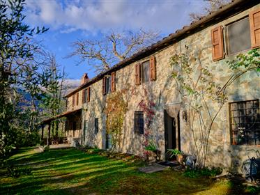 Аутентичный тосканский горный фермерский дом Campo Cavoli