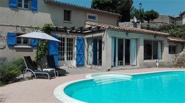 Dom z basenem na południu Francji
