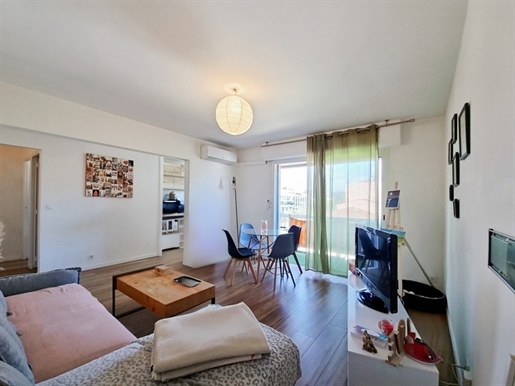 Saint-Aygulf Côte d'Azur Var 2 kamer appartement Zeezicht Beveiligde residentie Gereserveerde parke