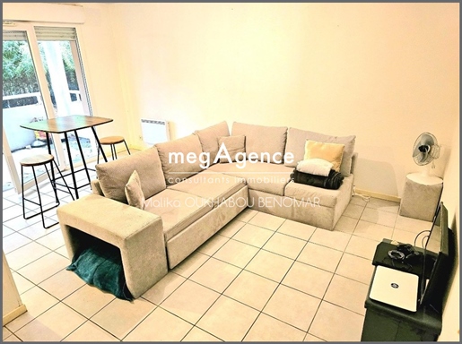 40m2 apartment with large balcony