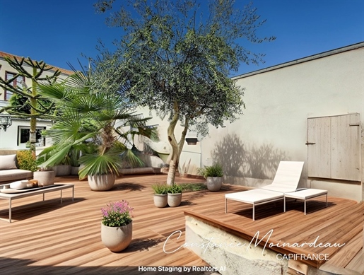 Te koop La Rochelle - Herenhuis 4 kamers van 95m² met tuin