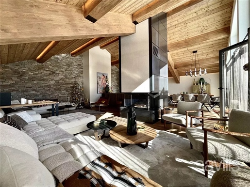 Dream apartment in the heart of the resort. For sale by Savills Courchevel.