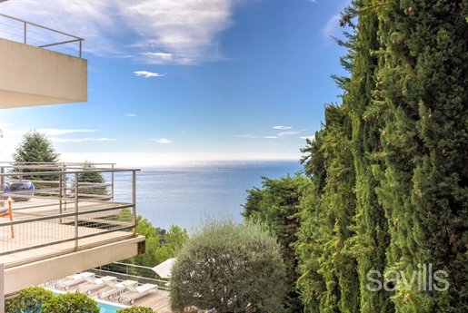 Close to Monaco villa with sea view quiet area