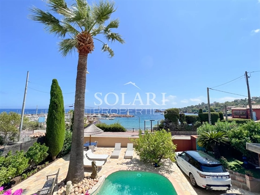 For sale near Cannes: Seaside villa with pool