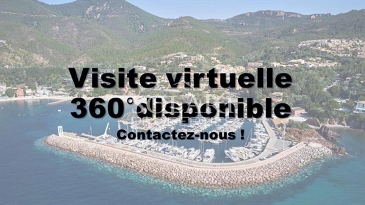 Villa à vendre à pied des plages de Théoule et La Napoule avec vue mer
