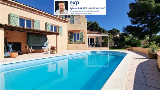 83200 Toulon - 6 Room House Sea View With Garden Terraces Swimming Pool Garage Basement - Height Of