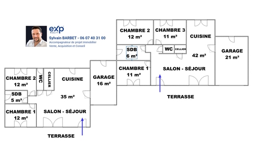 83160 La Valette Du Var - 7 Room Property With Garden, 2 Garages, 2 Terraces and Swimmingpool -