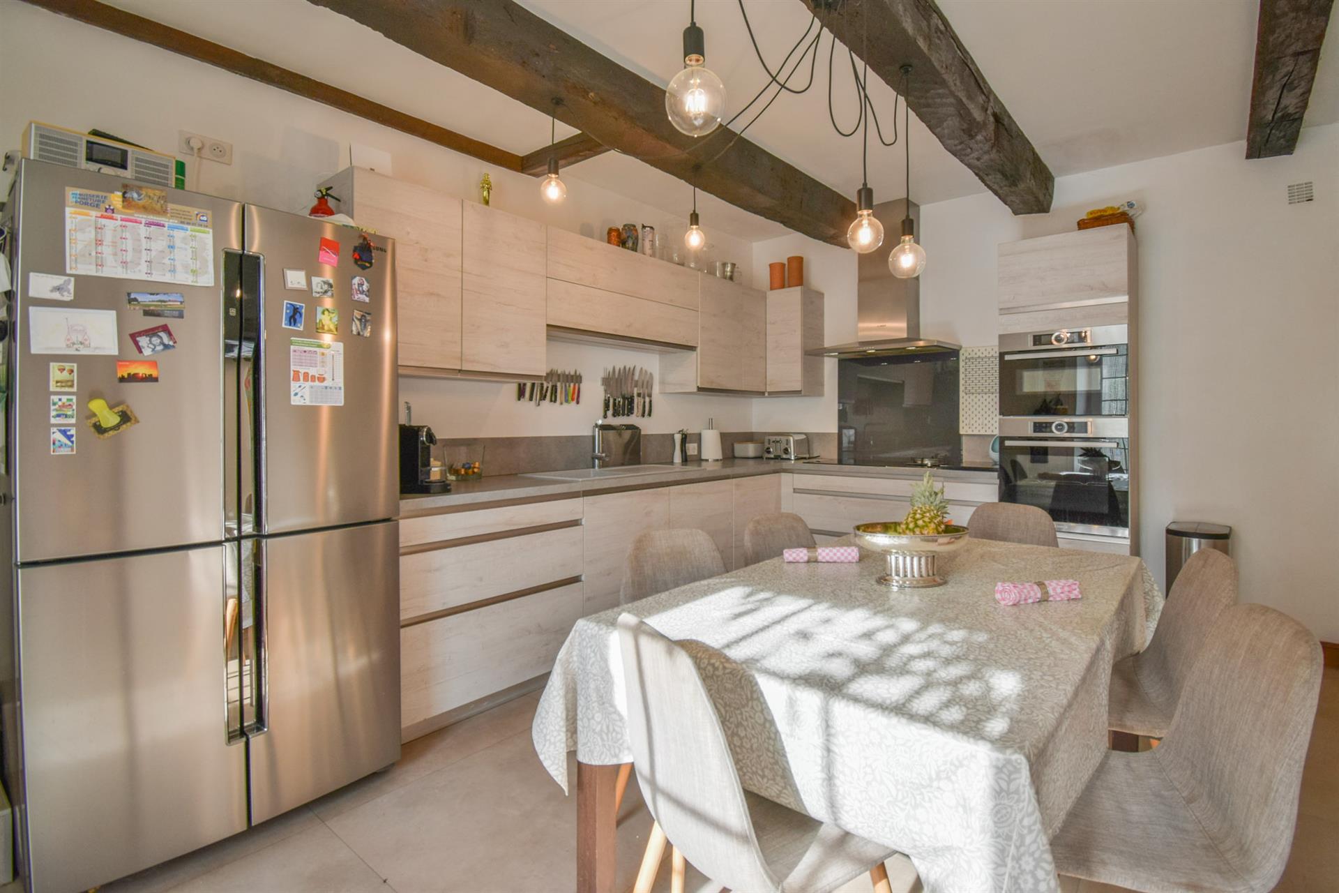 Beautiful large detached village house, 5 bedrooms, double-glazed and centrally-heated, gardens,