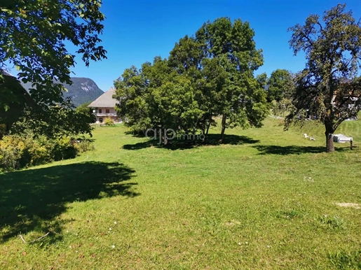 A Vendre Terrain Viabilise La Motte en Bauges 73340 Savoie