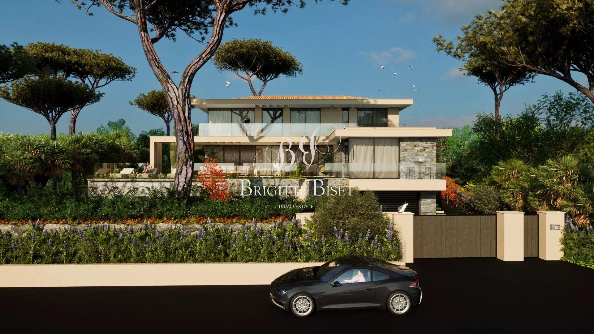 New villa for sale close to the beach and center town!