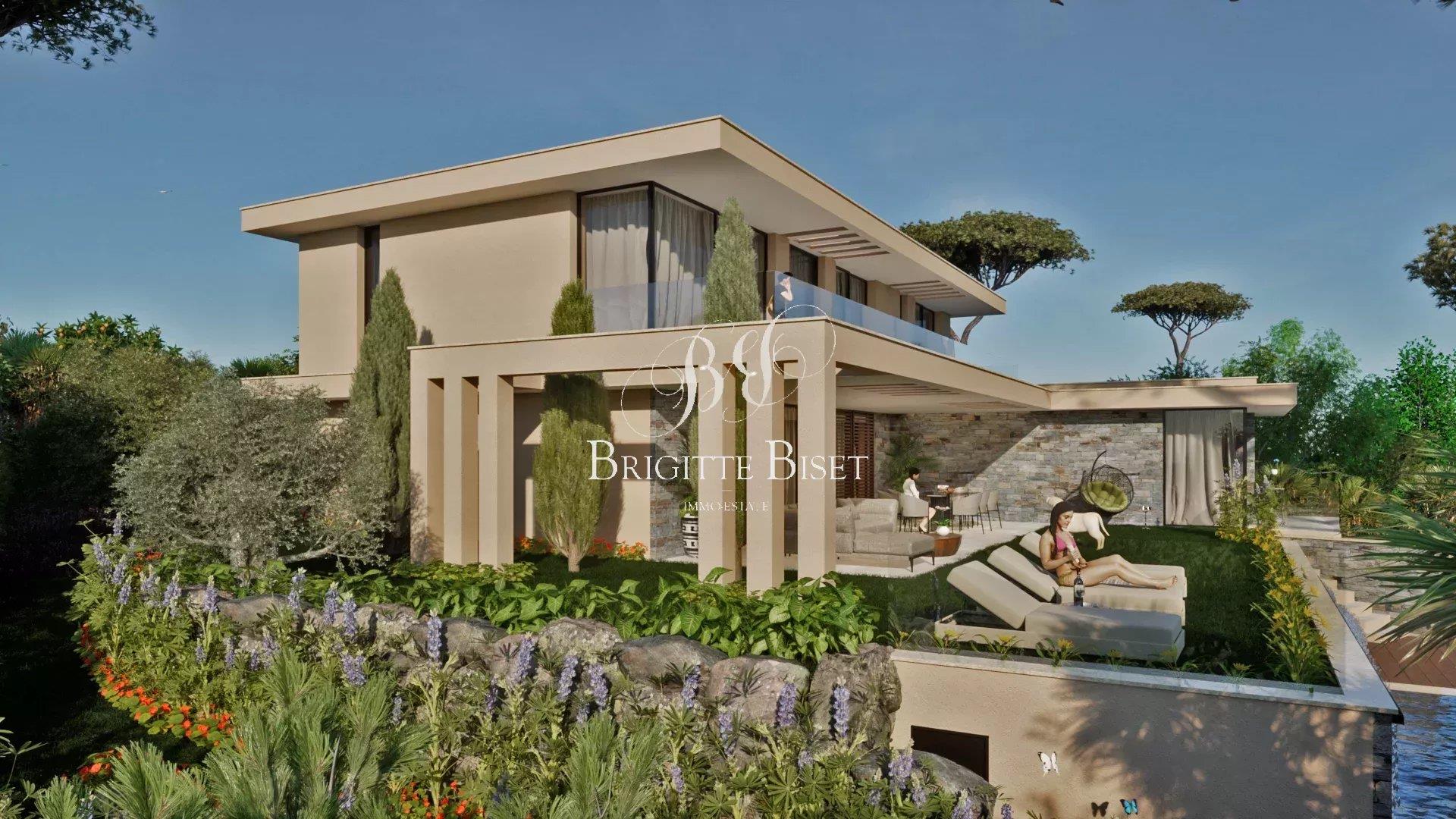 New villa for sale close to the beach and center town!
