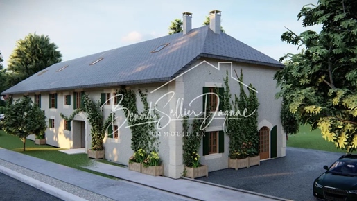 Halfvrijstaand huis, 170m2 woonoppervlak, drie mooie slaapkamers, te koop in Vir in Sillingy