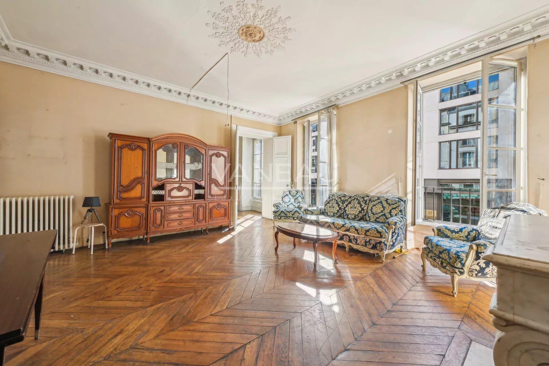 Paris Ix - Cartierul Notre-Dame-de-Lorette - Apartament magnific cu 6 camere de renovat -