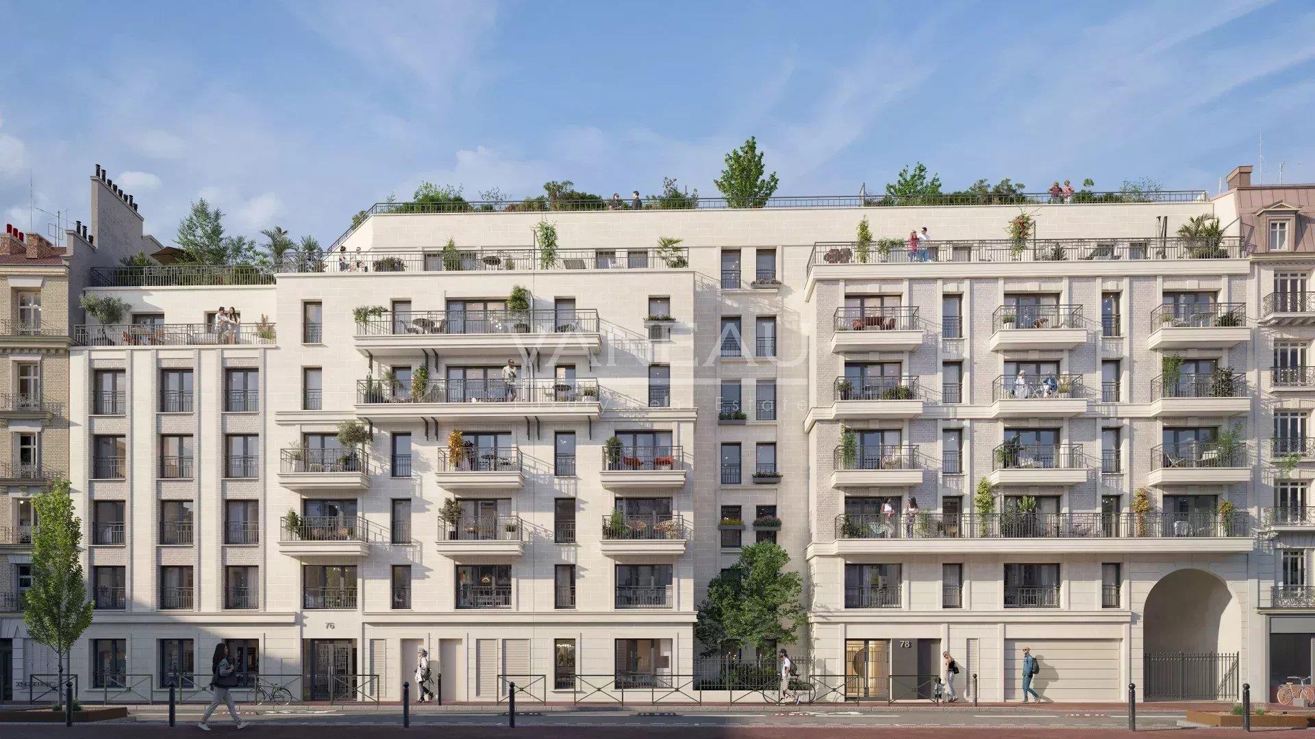 Levallois-Perret - Appartement en dernier étage avec terrasses