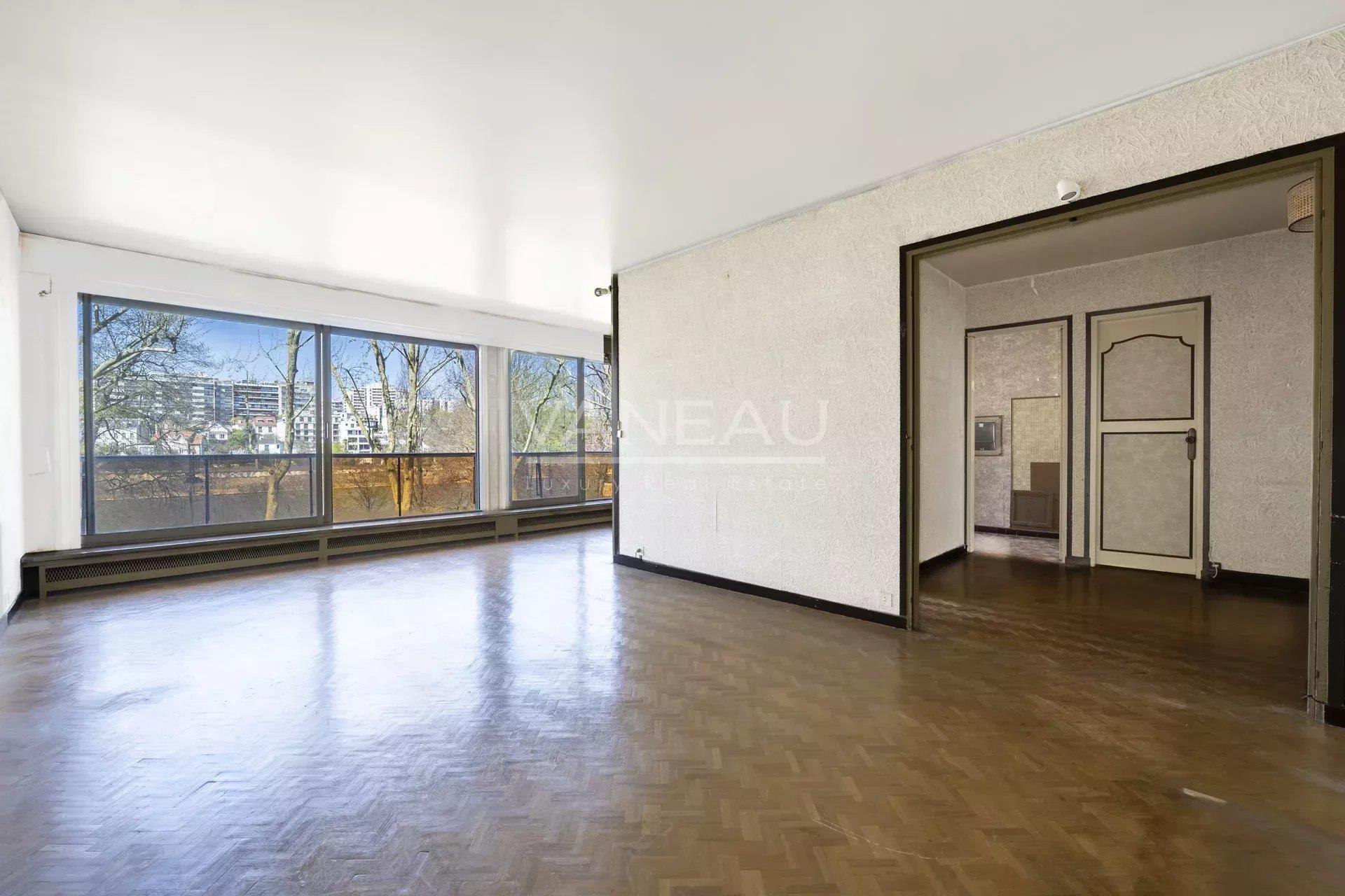 Neuilly / Île de la Jatte - Family apartment - Unobstructed view