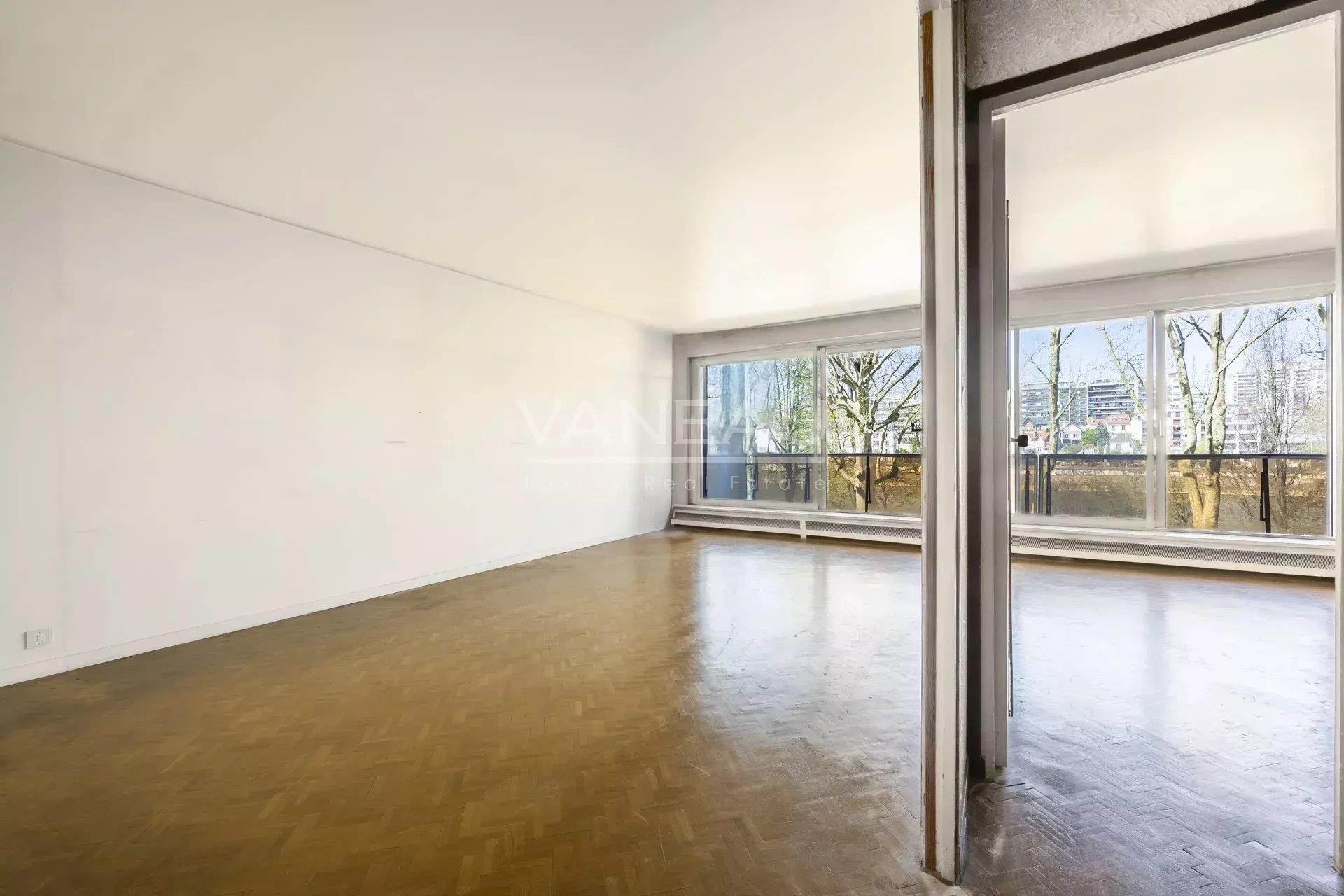Neuilly / Île de la Jatte - Family apartment - Unobstructed view