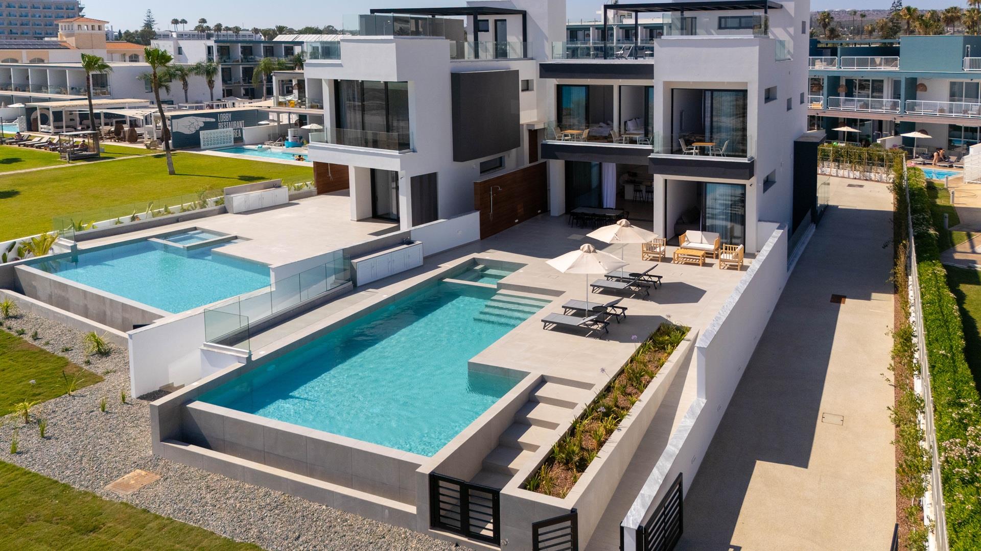 Luxury Beachfront Villa in Ayia Napa – A Private Escape by the Sea