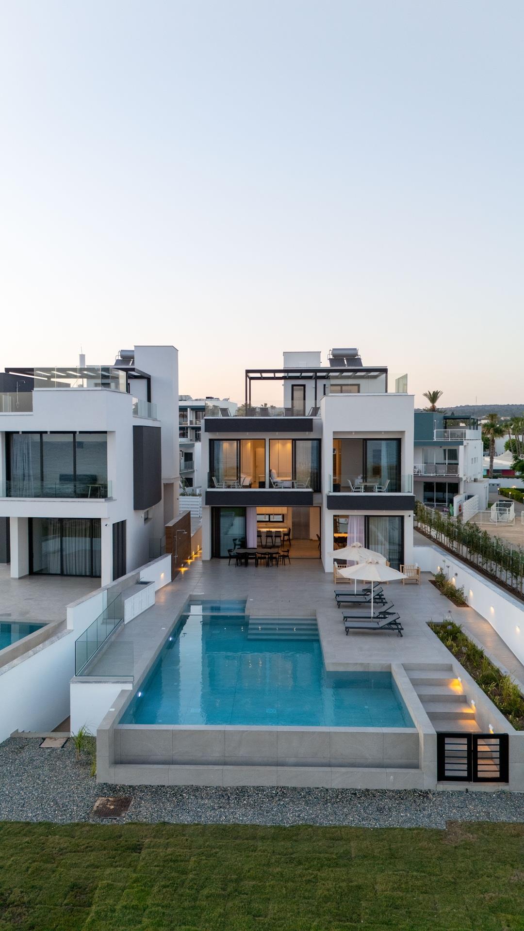 Luxury Beachfront Villa in Ayia Napa – A Private Escape by the Sea