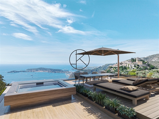 Villa de luxe avec vue imprenable sur la mer