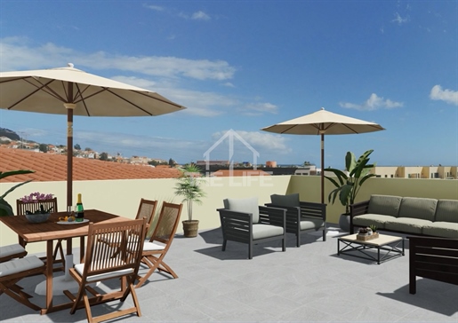 3 bedroom plus 1 apartment Penthouse with 198,57m2 - 6th floor for sale - Funchal, Madeira Island