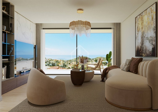 Apartamento de 1 dormitorio con balcón, piscina y vistas al mar en venta en São Martinho, Funchal, I