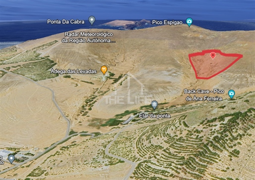 Large agricultural plot with sea views on Porto Santo Island