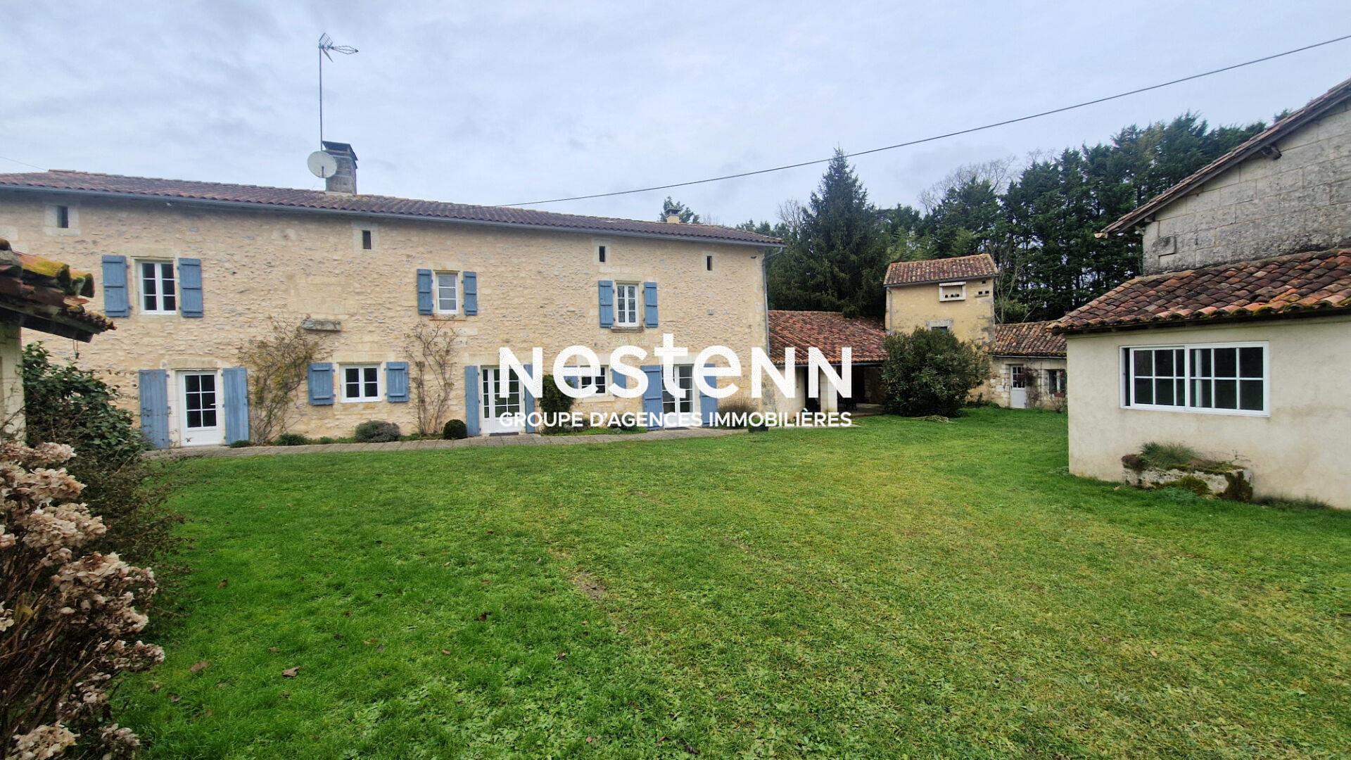 Beautiful stone residence near Mareuil with swimming pool and outbuildings