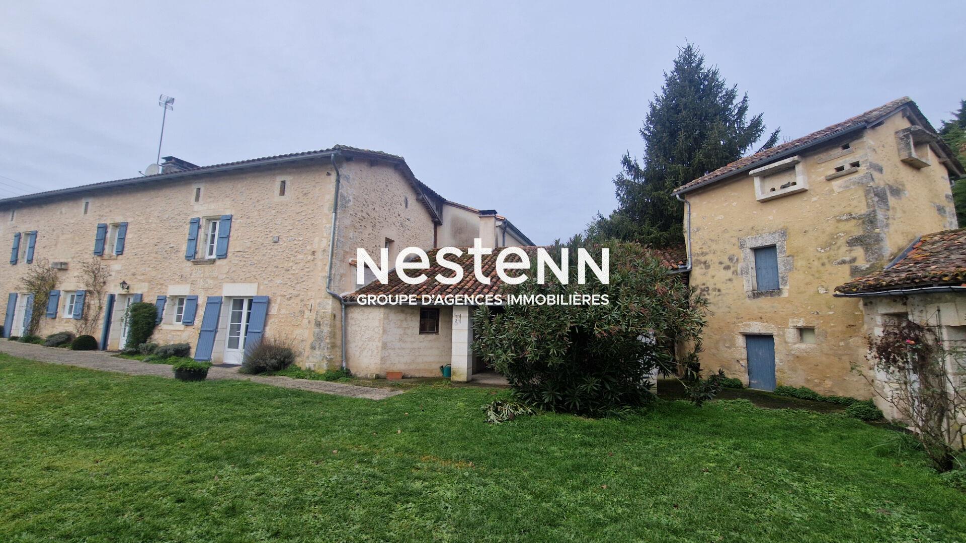 Beautiful stone residence near Mareuil with swimming pool and outbuildings