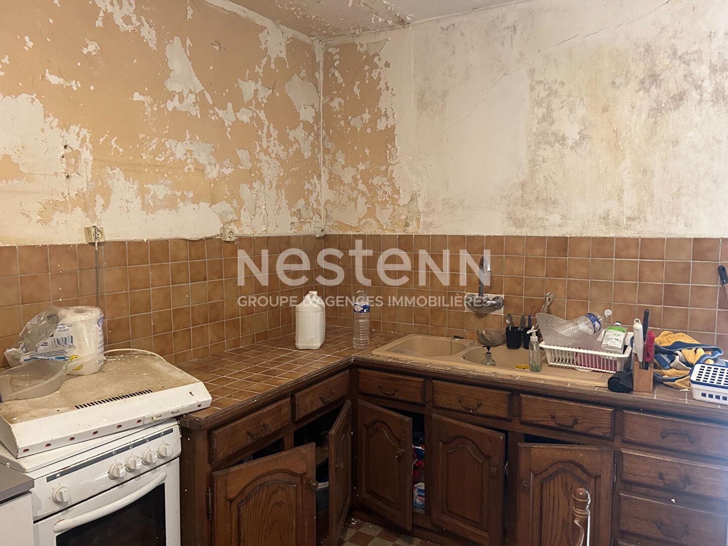 Village house to renovate located in Saint Pardoux La Rivière with basement and land