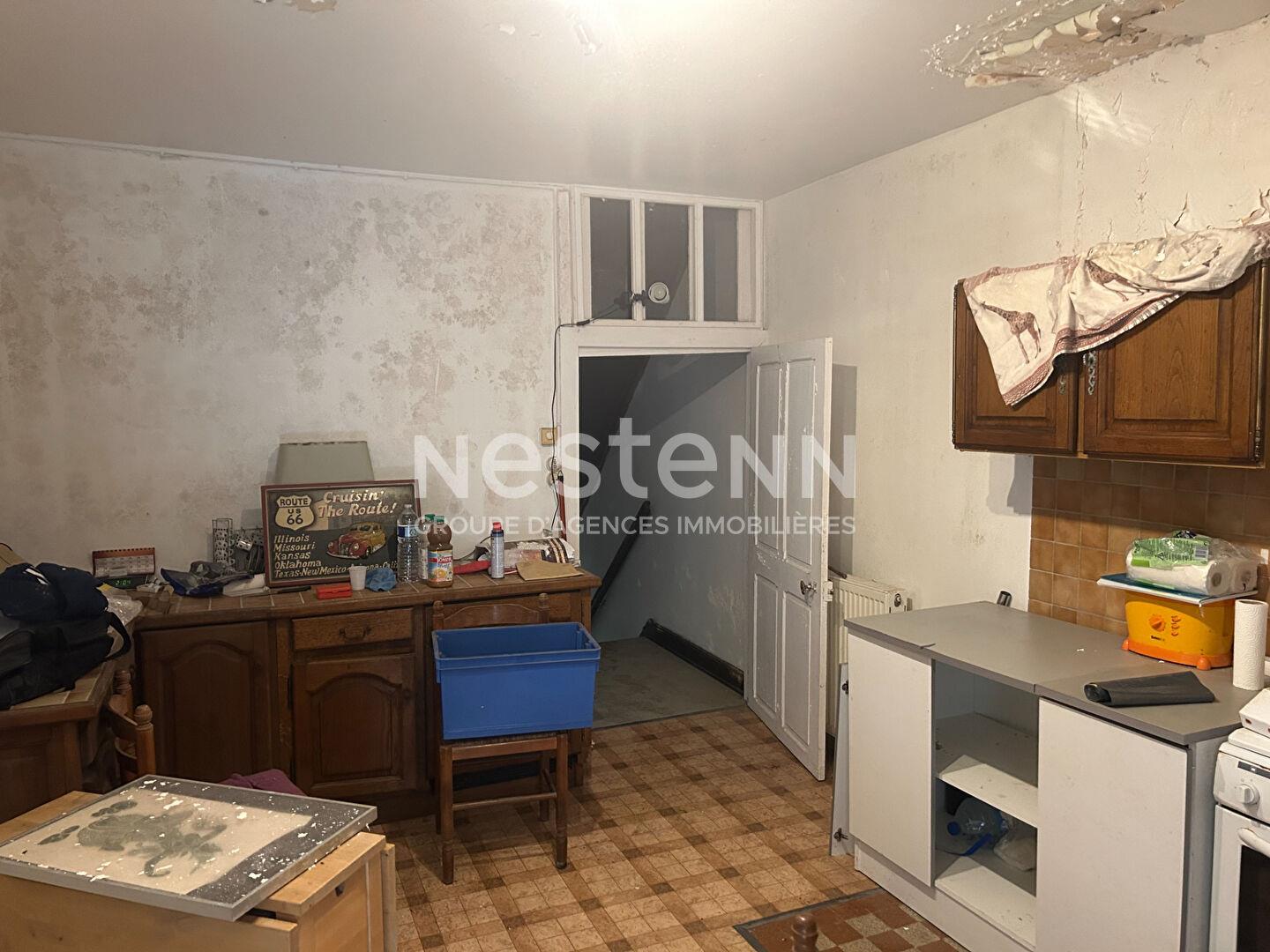 Village house to renovate located in Saint Pardoux La Rivière with basement and land