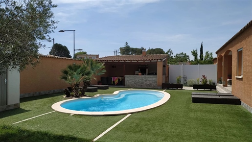 Béziers secteur Ecluses - Detached house 100m2 on one level with swimming pool