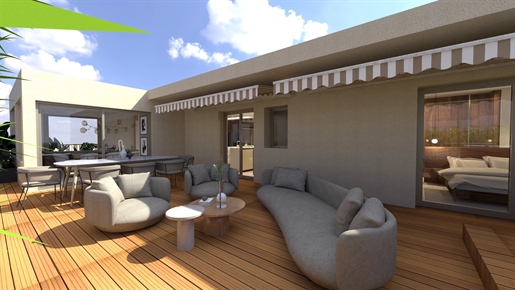 Pletely renovated roof terrace - Le Cannet