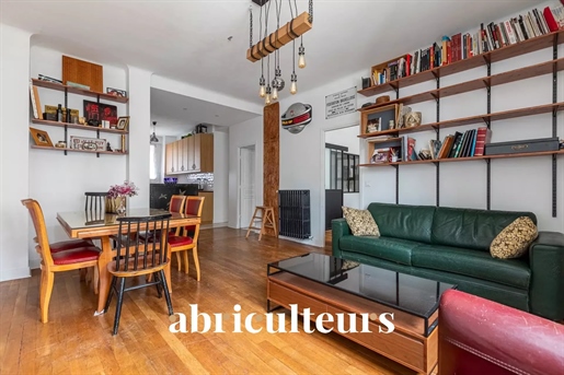 Paris 18th - Appartement - 3 kamers - 2 slaapkamers - 68 m2 - 430 000€
