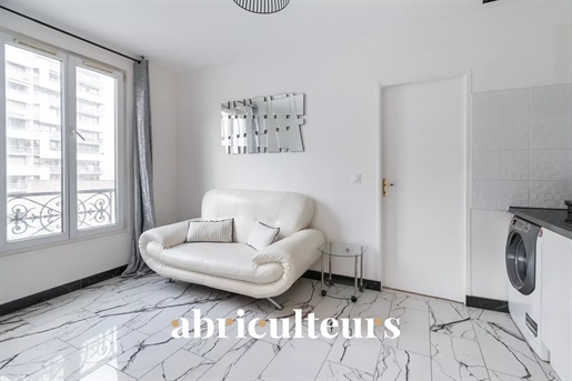 Appartement 2 pièces en bon état avec cave - 29 m² - Paris 19