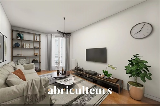 Appartement 2 pièces récemment refait avec une cave - 49 m² - Paris 16ème