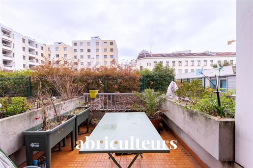 Apartamento de 3 assoalhadas com terraço - 78m² - Lyon 3º