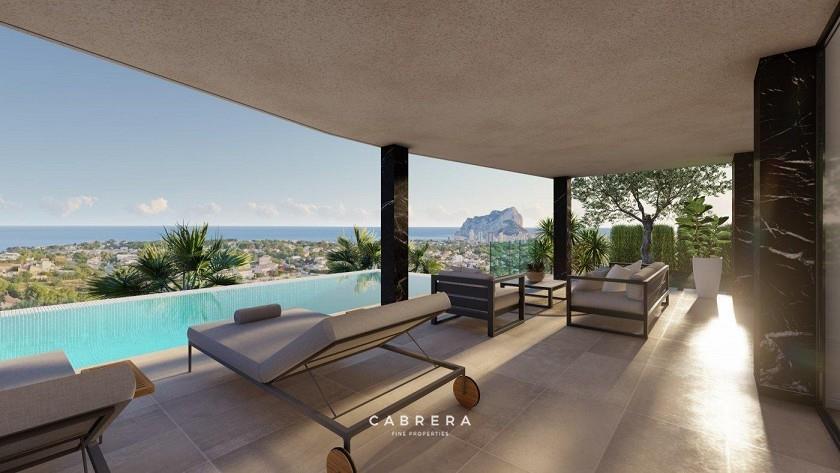 Moderne Villa's - Luxe Woningen - Calpe - Uitzicht Op Zee En Bergen - Makelaar - Costa Blanca - Span