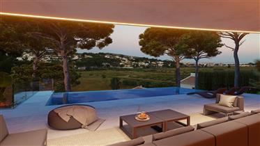 Luxe villa met uitzicht op zee in Moraira