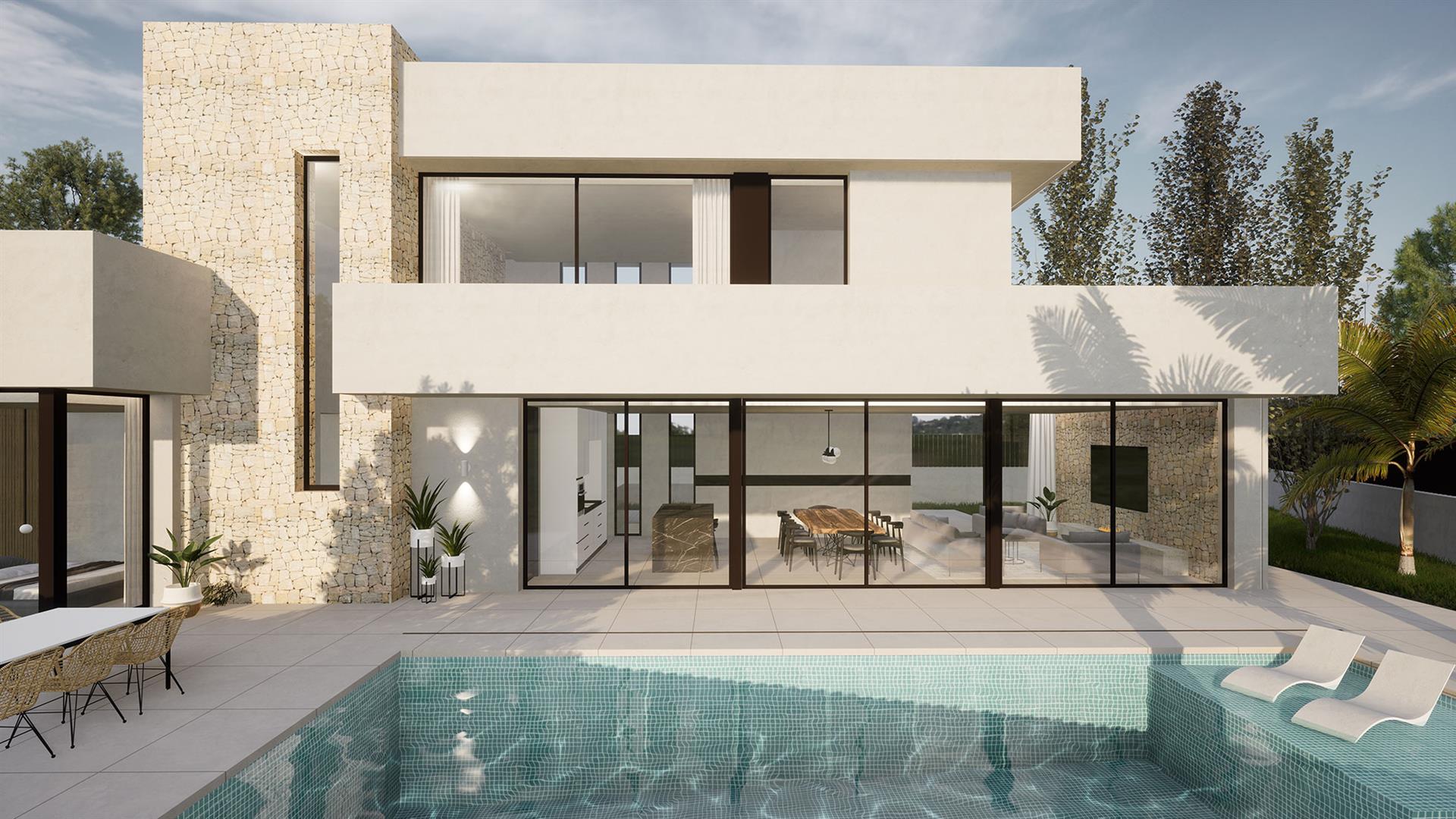 Moderne Luxus Villa - Moraira - Costa Blanca - Spanien