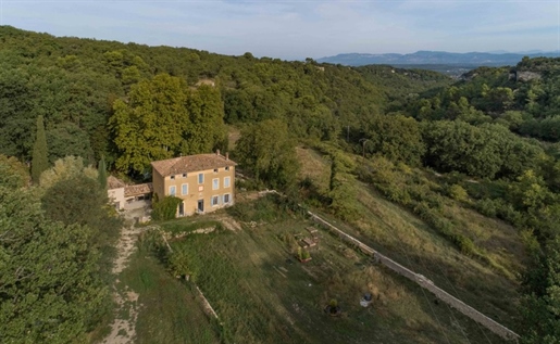 La Roque Sur Pernes (Fontaine Vaucluse) - restored Mas (5 or 6 bedrooms) surrounded by its Countrysi