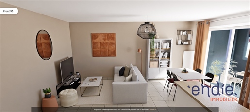 Vente : appartement T3 (63 m²) à Toulouse