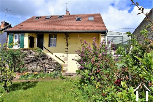 2 bedroom stone house with small garden and views