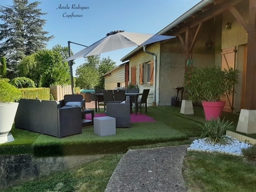 Dpt Saône et Loire (71), à vendre Creches Sur Saone local + maison P5 de 163 m² - Terrain de 2 181,0
