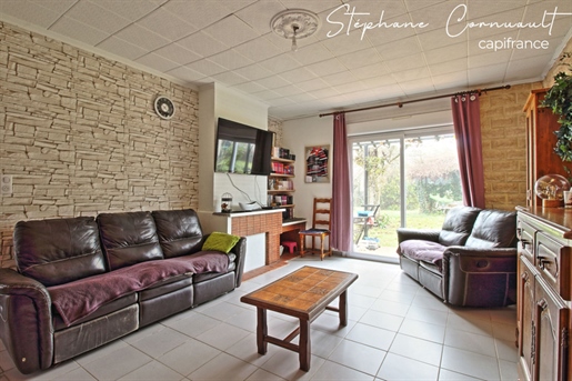 Single storey house 5 rooms 93m² with large garden